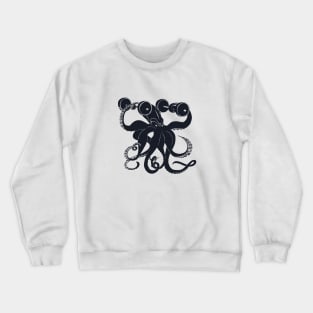 sporty octopus Crewneck Sweatshirt